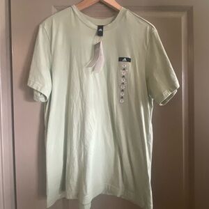 NWT Adidas Label T Shirt Womens Medium Magic Lime